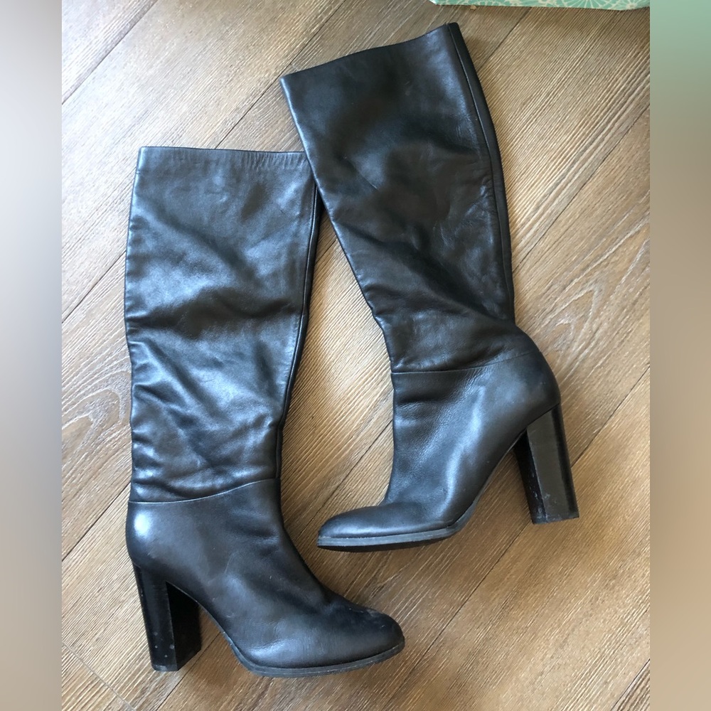 Black Leather Boots